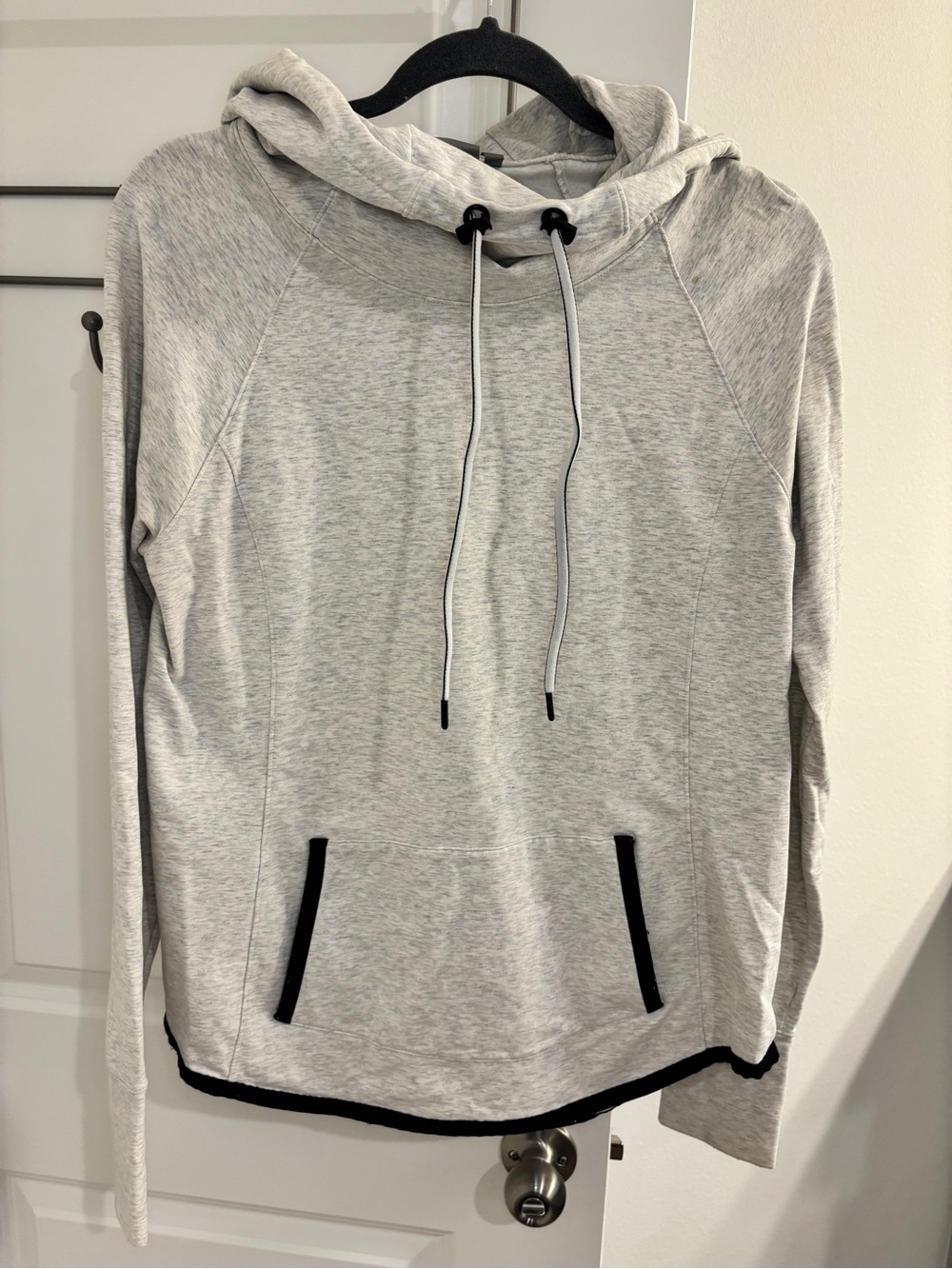 Light Gray women’s Hooded Sweater Pullover